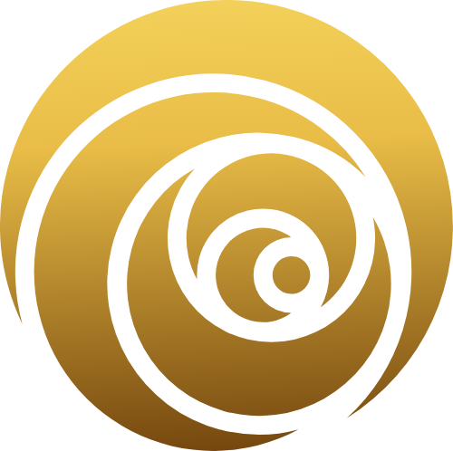 金色花朵剪纸矢量logo logo png