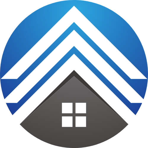 圆形房屋建筑矢量logo