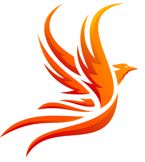 凤凰logo设计素材，凤凰logo图片png创意模板在线制作 - 标小智