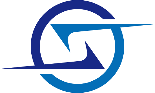 蓝色圆形矢量图形 logo png