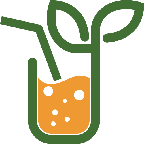 卡通果汁冷饮矢量logo logo png