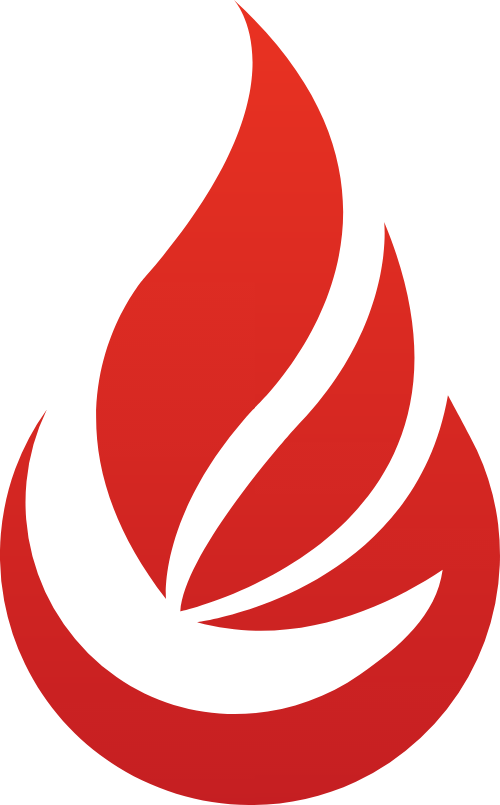 红色火焰矢量图形logo logo png