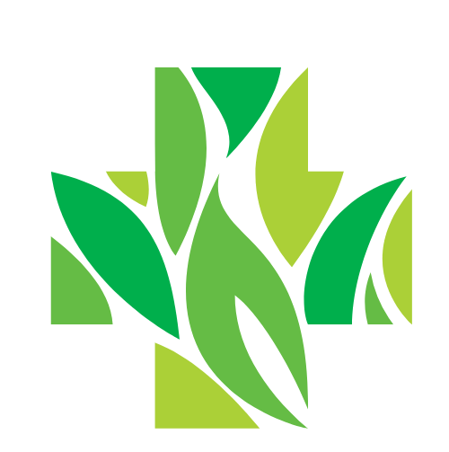 绿色十字医疗健康图形 logo png