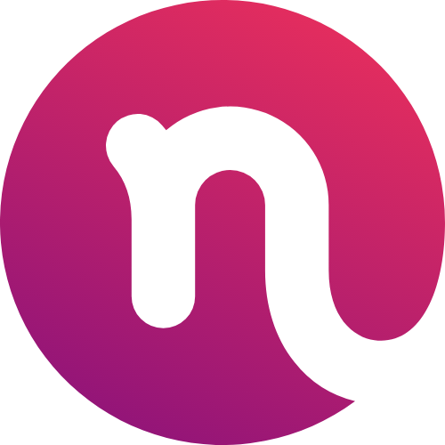 渐变N字母 logo png