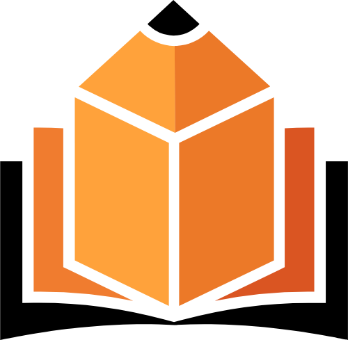 铅笔读书课堂学校教育 logo png