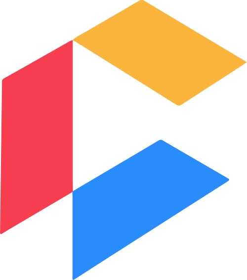 C几何图形字母 logo png
