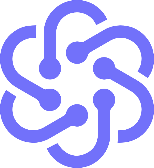 紫色科技感数据分析LOGO图标素材 - 标小智