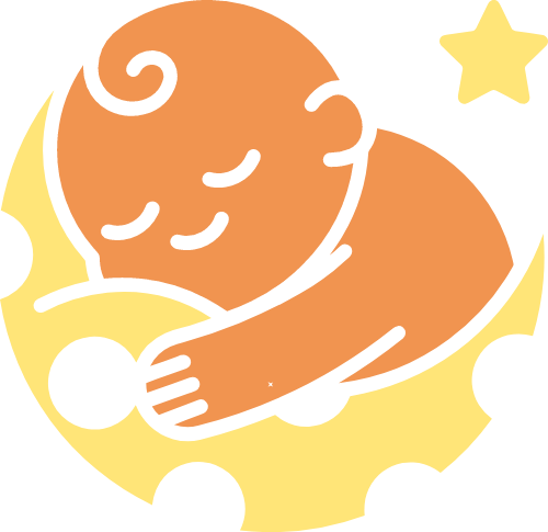 母婴儿童月亮 logo png
