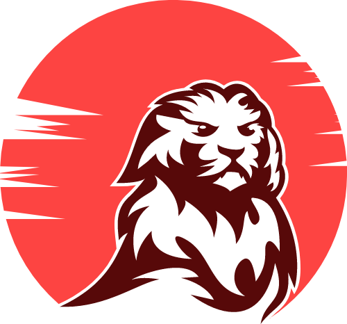太阳狮子 logo png