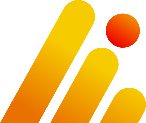 抽象字母A矢量图标 logo png