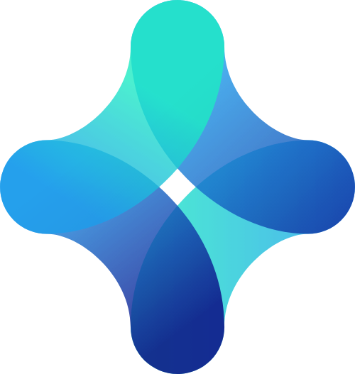 渐变科技感矢量图标 logo png