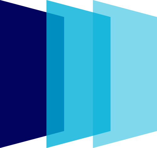 几何叠加矢量图标 logo png