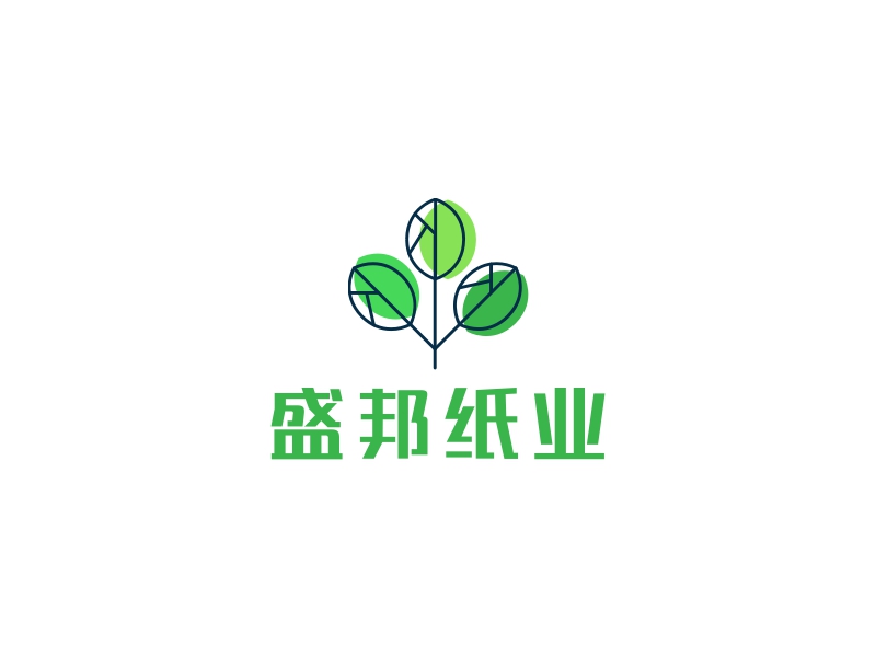 纸业logo设计素材，纸业logo图片png创意模板在线制作 - 标小智