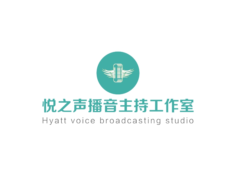 悦之声播音主持工作室 logo | 一键设计婚庆交友 logo - 标小智