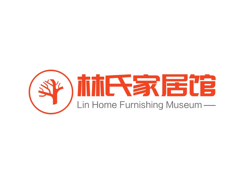 林氏家居馆 logo | 一键设计家居生活 logo - 标小智