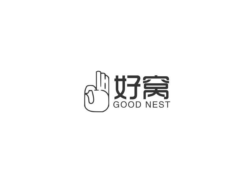好窝 logo | 一键设计母婴亲子 logo - 标小智