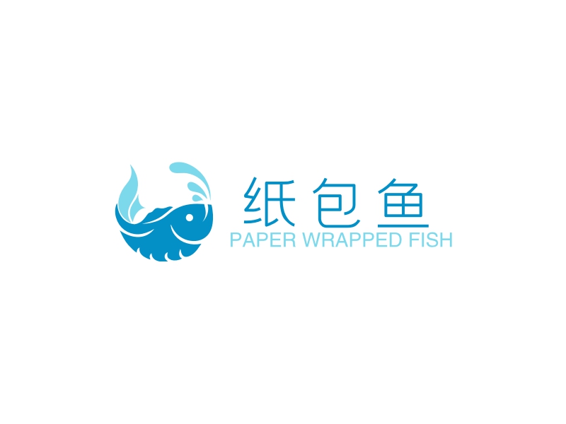 纸包鱼 logo | 一键设计 logo - 标小智