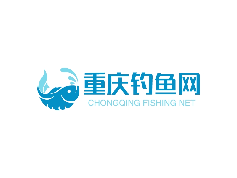 重庆钓鱼网LOGO设计