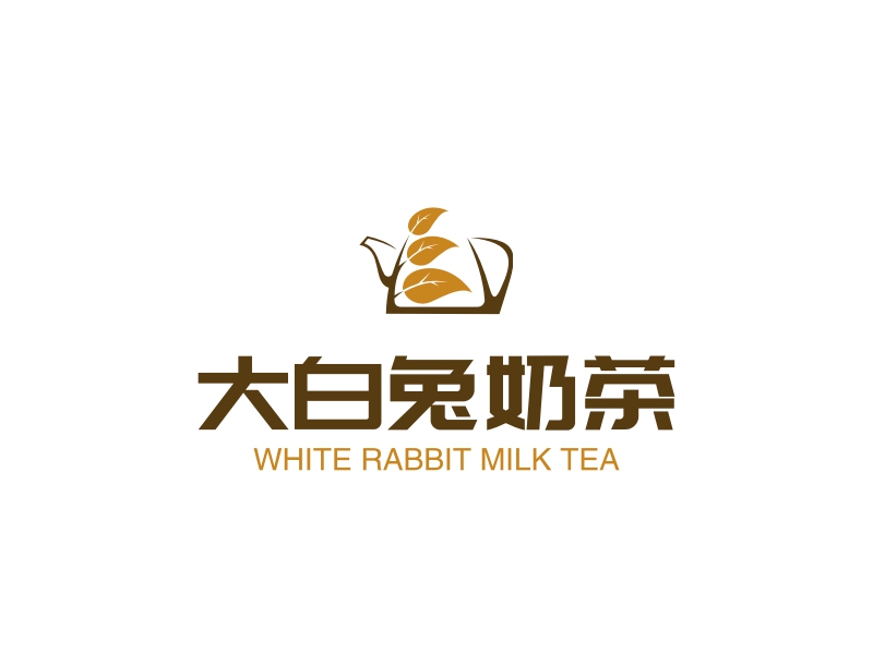 大白兔奶茶 logo | 一键设计 logo - 标小智