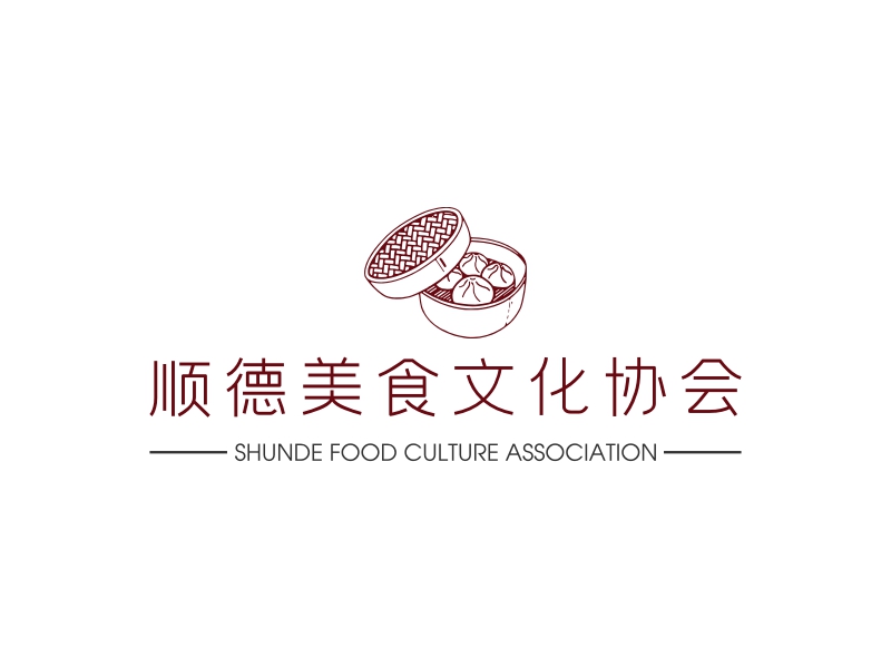 顺德美食文化协会logo设计