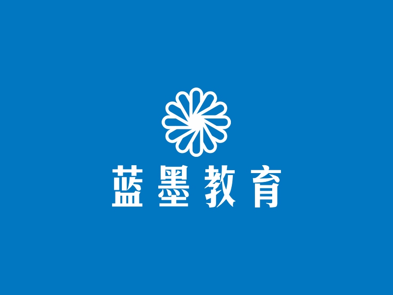 蓝墨教育 logo | 一键设计学校教育 logo - 标小智