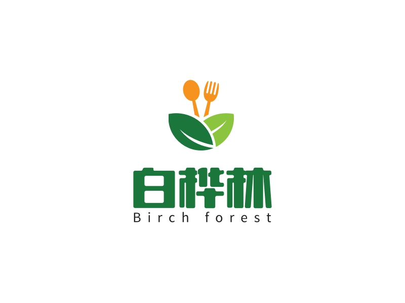 白桦林logo设计 - 标小智