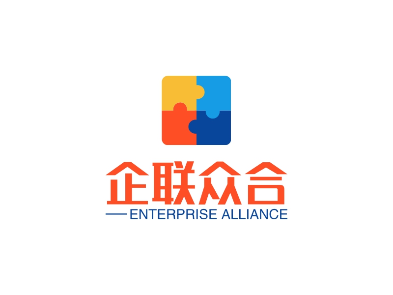 企联众合 logo | 一键设计商务咨询 logo - 标小智
