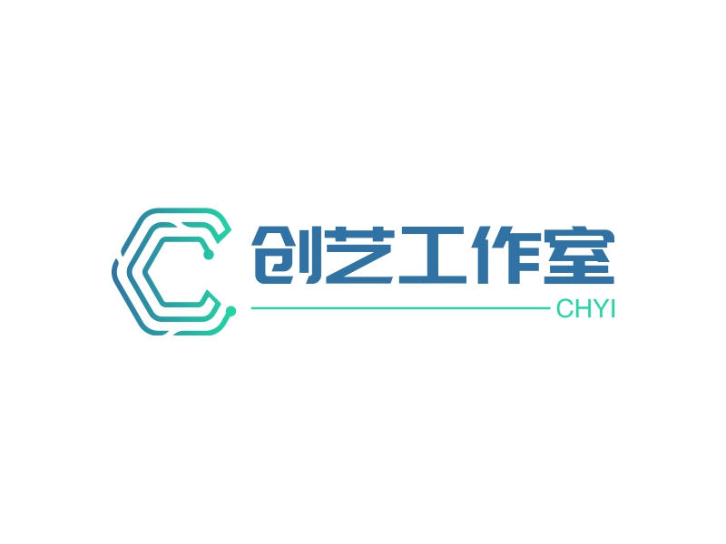 蓝创艺logo设计素材,蓝创艺logo图片png创意模板在线制作 - 标小智