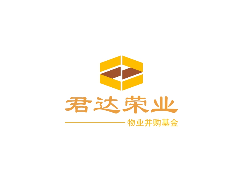 君达荣业logo设计