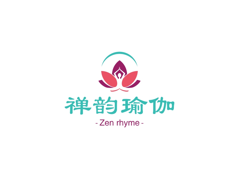 禅韵瑜伽 logo | 一键设计体育健身 logo - 标小智