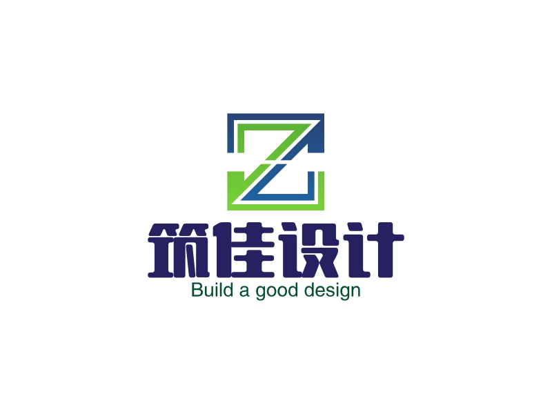 筑佳设计logo设计 - 标小智