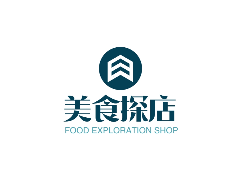 美食探店 logo | 一键设计 logo - 标小智