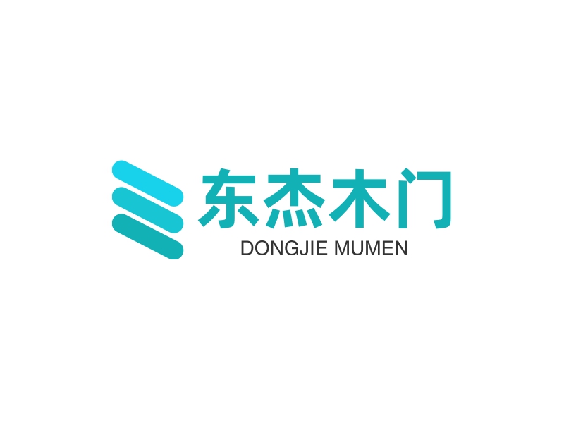 东杰木门 logo | 一键设计 logo - 标小智