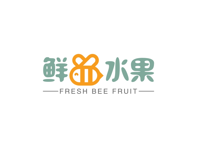 鲜蜂水果 Logo Maker - Design 鲜蜂水果 logos online