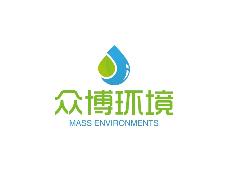 众博环境logo设计