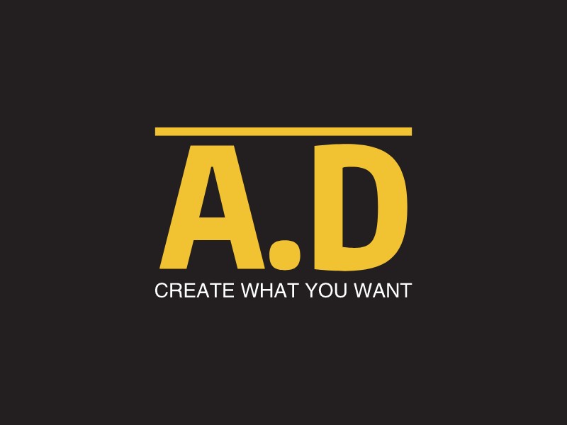 A.D Logo Maker - Design A.D logos online