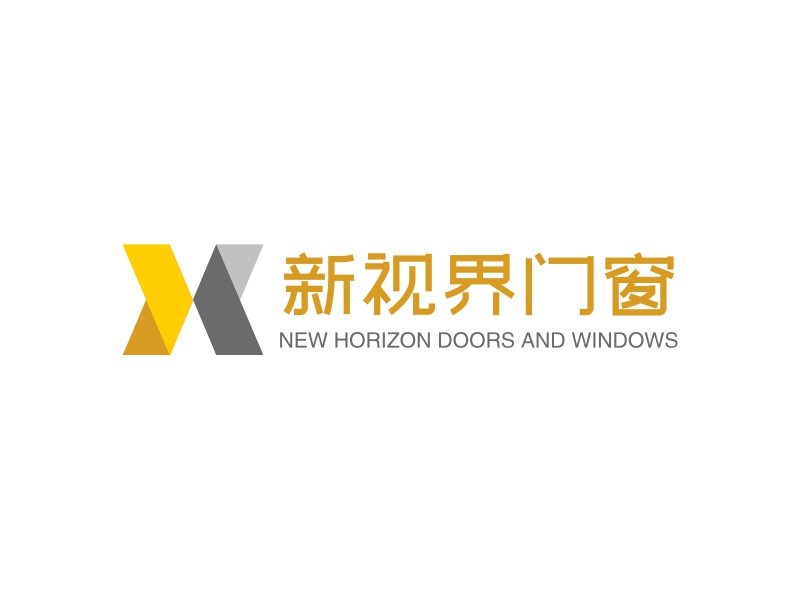 新视界门窗 logo | 一键设计 logo - 标小智