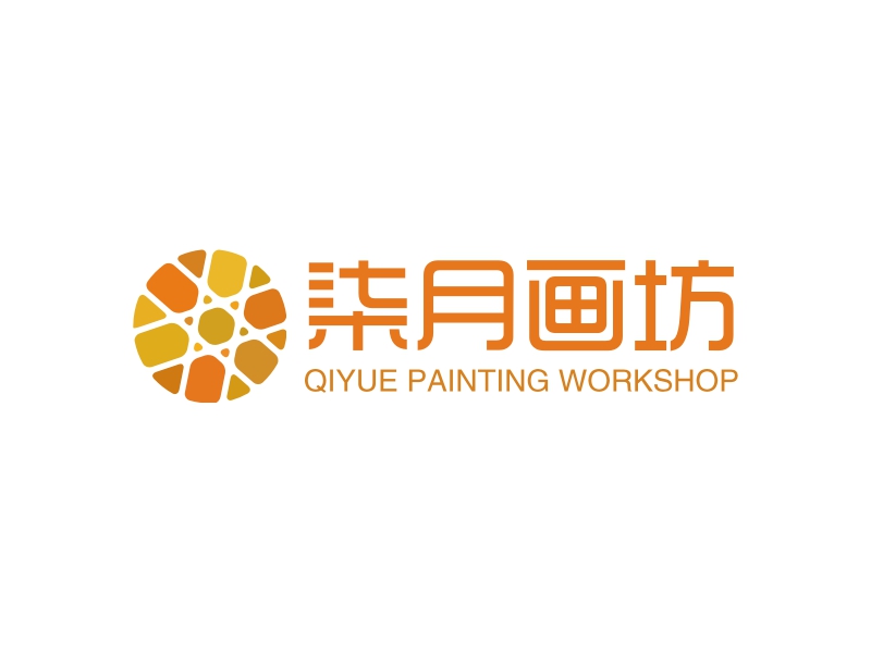 柒月画坊 logo | 一键设计 logo - 标小智