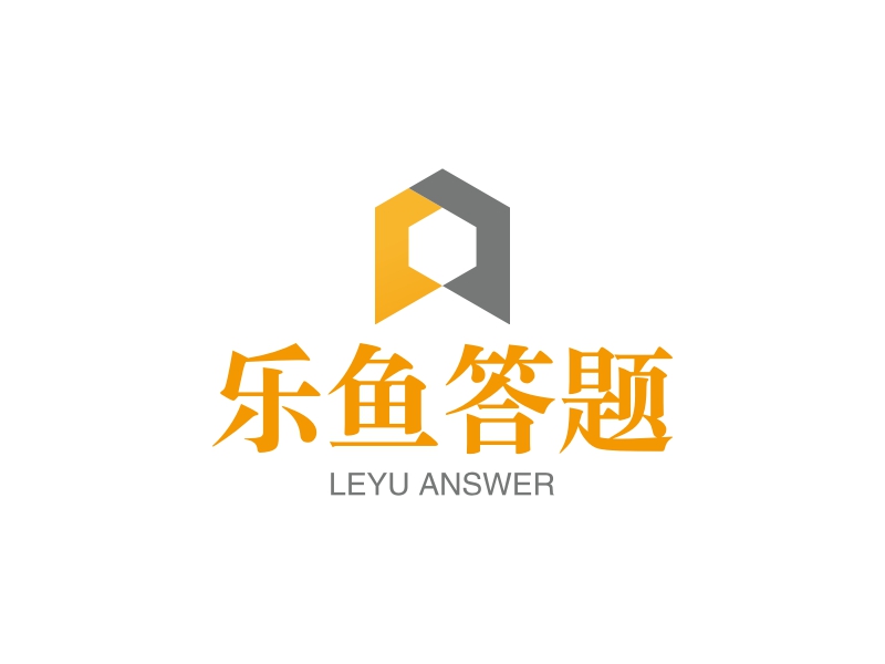 乐鱼答题logo设计 - 标小智