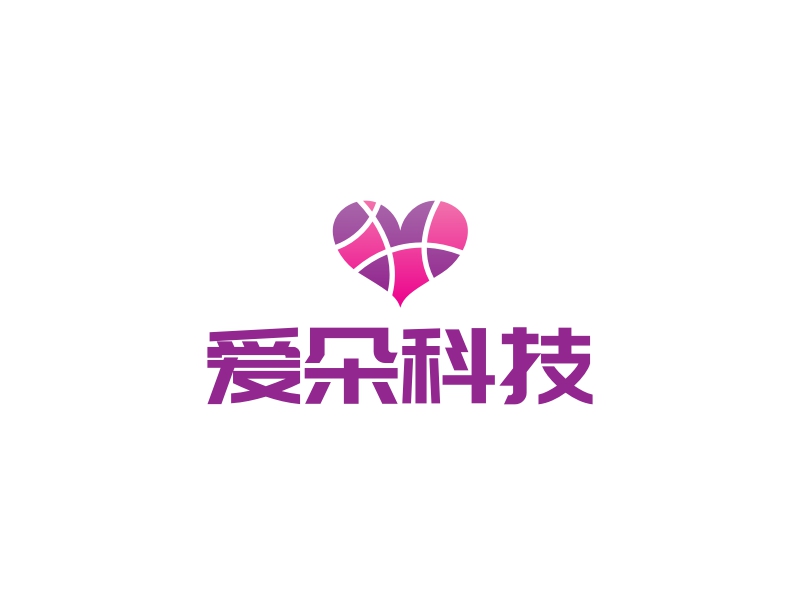 爱朵科技logo设计 - 标小智