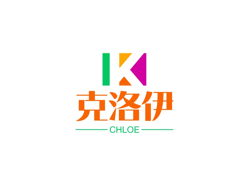克洛伊logo设计 - 标小智