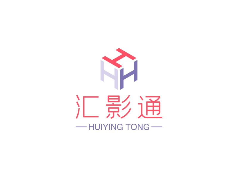 汇影通logo设计 - 标小智