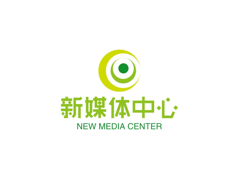 新媒体中心 logo | 一键设计 logo - 标小智