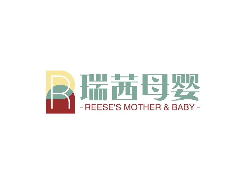 瑞茜母婴logo设计