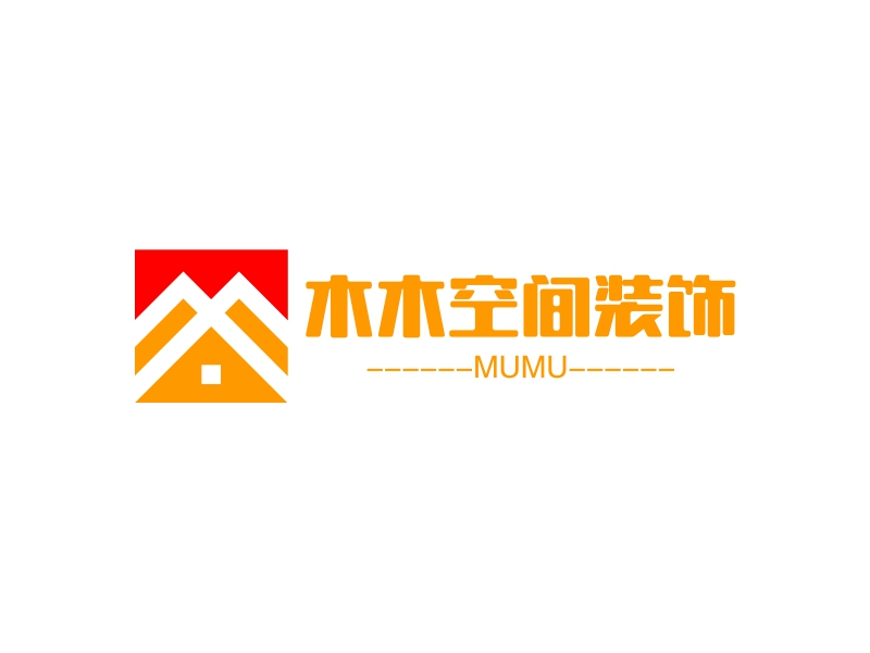 木木空间装饰 logo | 一键设计 logo - 标小智