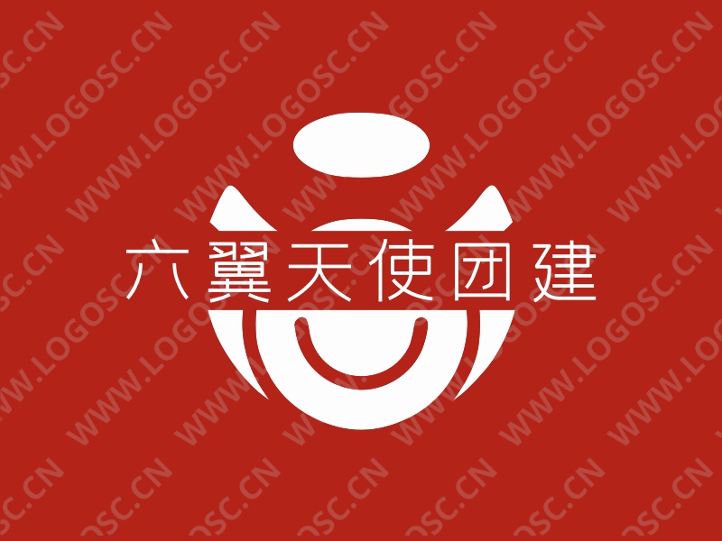 六翼天使团建 logo | 一键设计 logo - 标小智