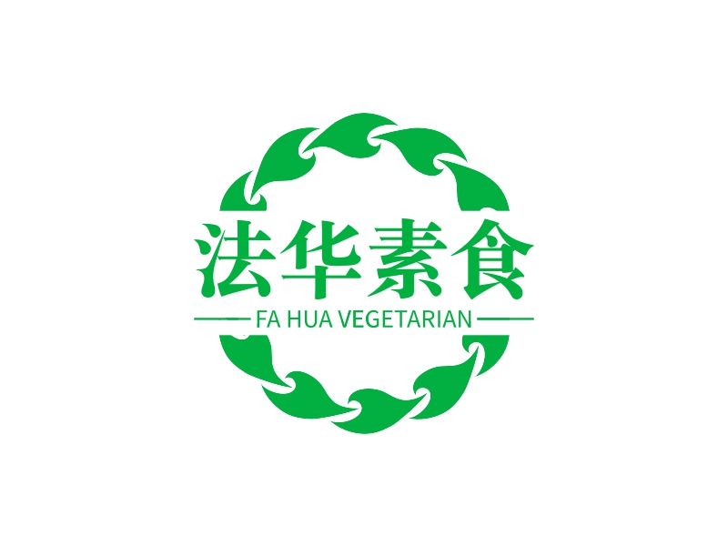 法华素食LOGO设计