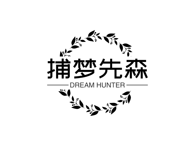 捕梦先森 logo | 一键设计 logo - 标小智