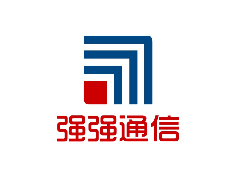 强强通信 logo | 一键设计 logo - 标小智