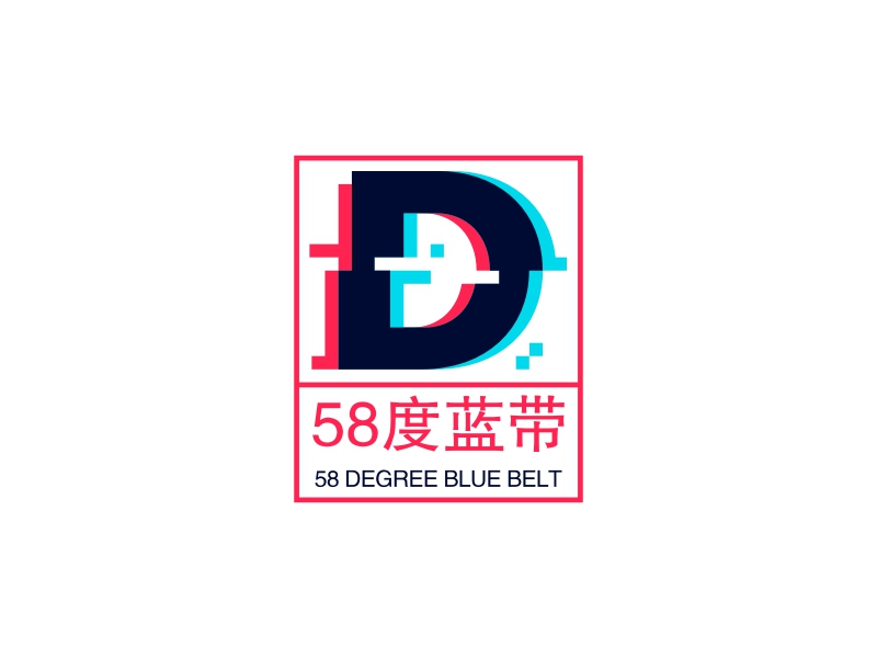 58度蓝带 logo | 一键设计 logo - 标小智